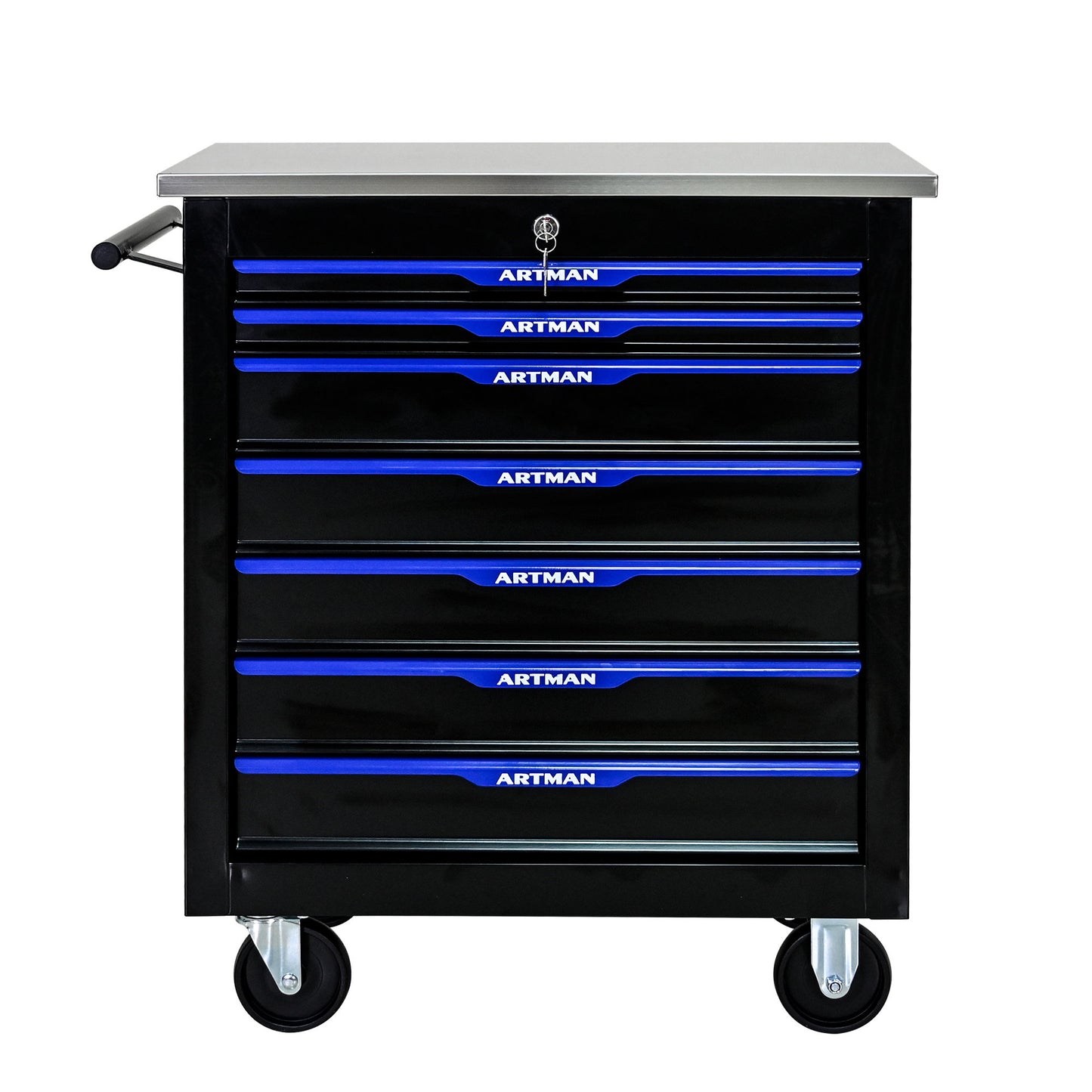 Drawer Multifunctional Tool Cart With Wheels