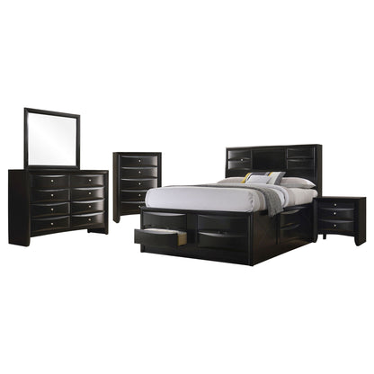 Palamino - 5 Piece Eastern King Bedroom Set - Black