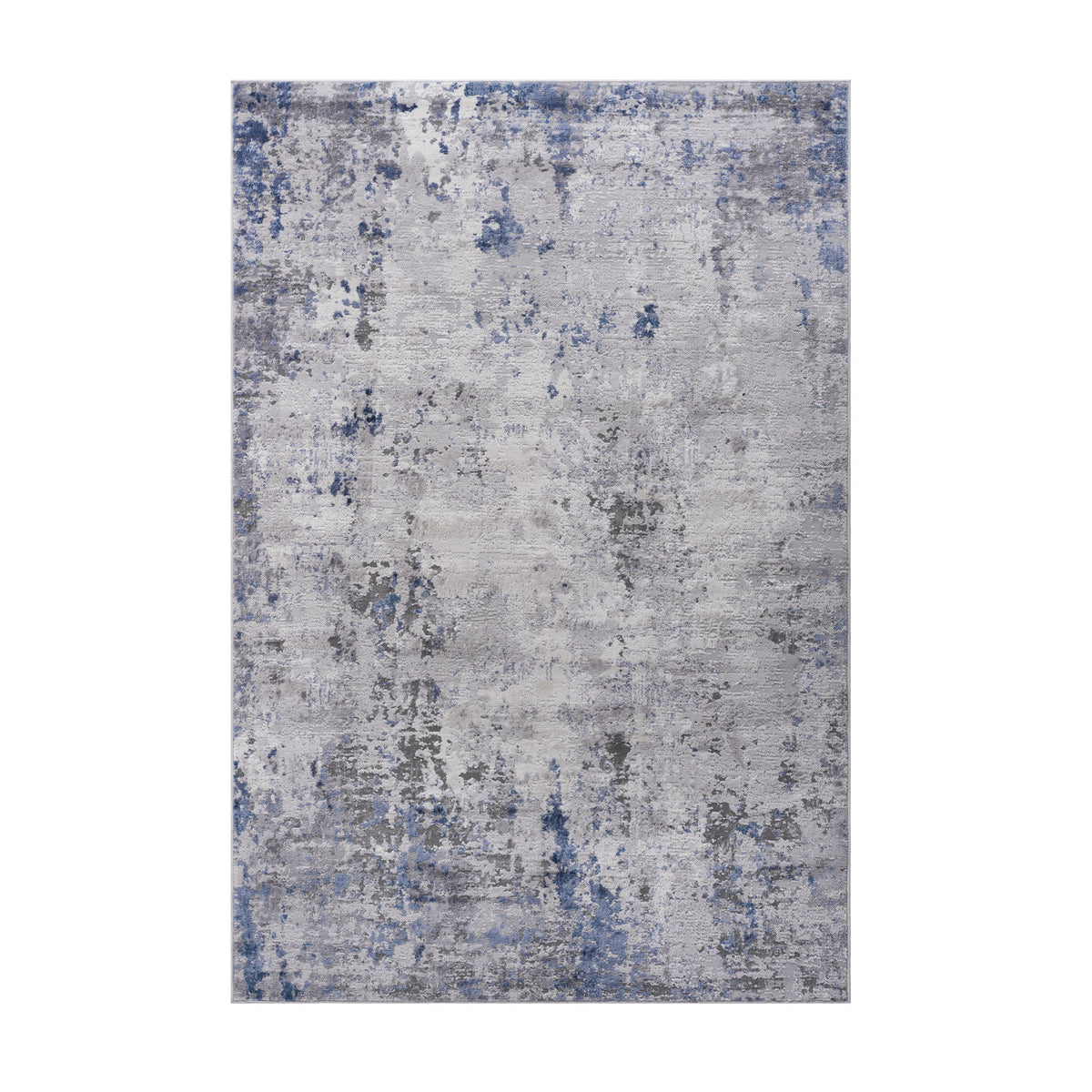 Marfi - 5' X 7' Abstract Area Rug - Silver