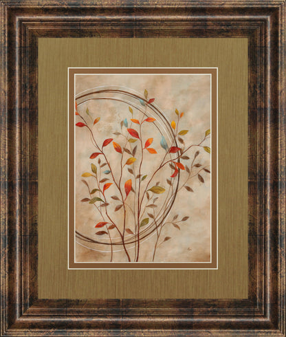 Autumn's Delight Il By Nan - Framed Print Wall Art - Light Brown