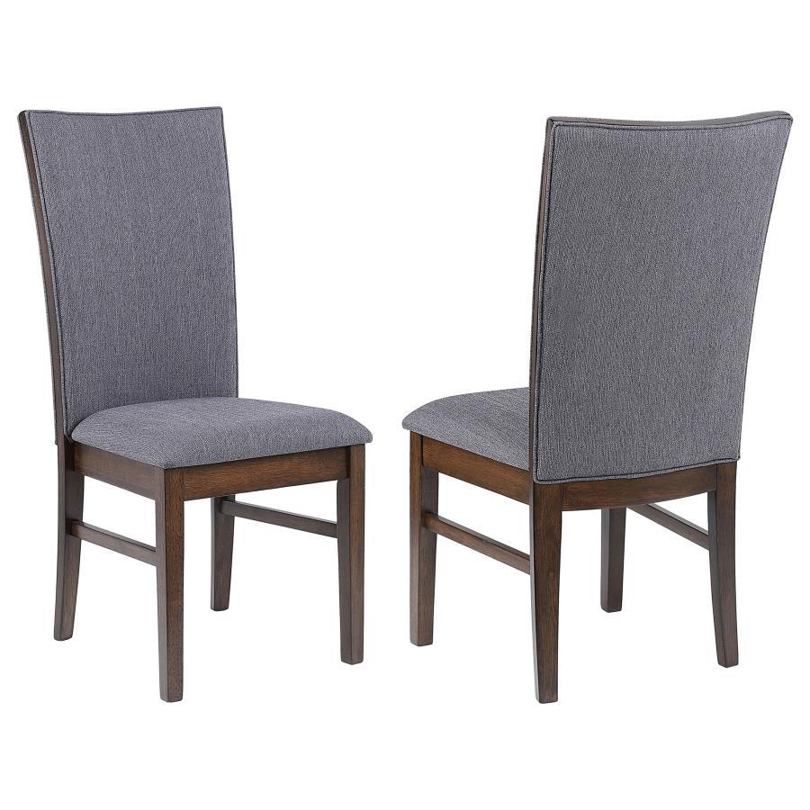 Sherwood - Upholstered Dining Side Chair (Set of 2) - Gray