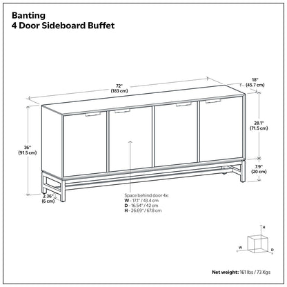 Banting - Door Sideboard Buffet