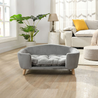Elevated - Dog Bed Frame For Small Dog, Pet Couch Bed With Legs And Supportive Foam, Easy Assembly