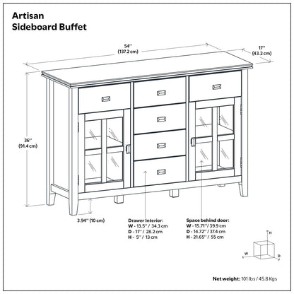 Artisan - Sideboard Buffet - Brown