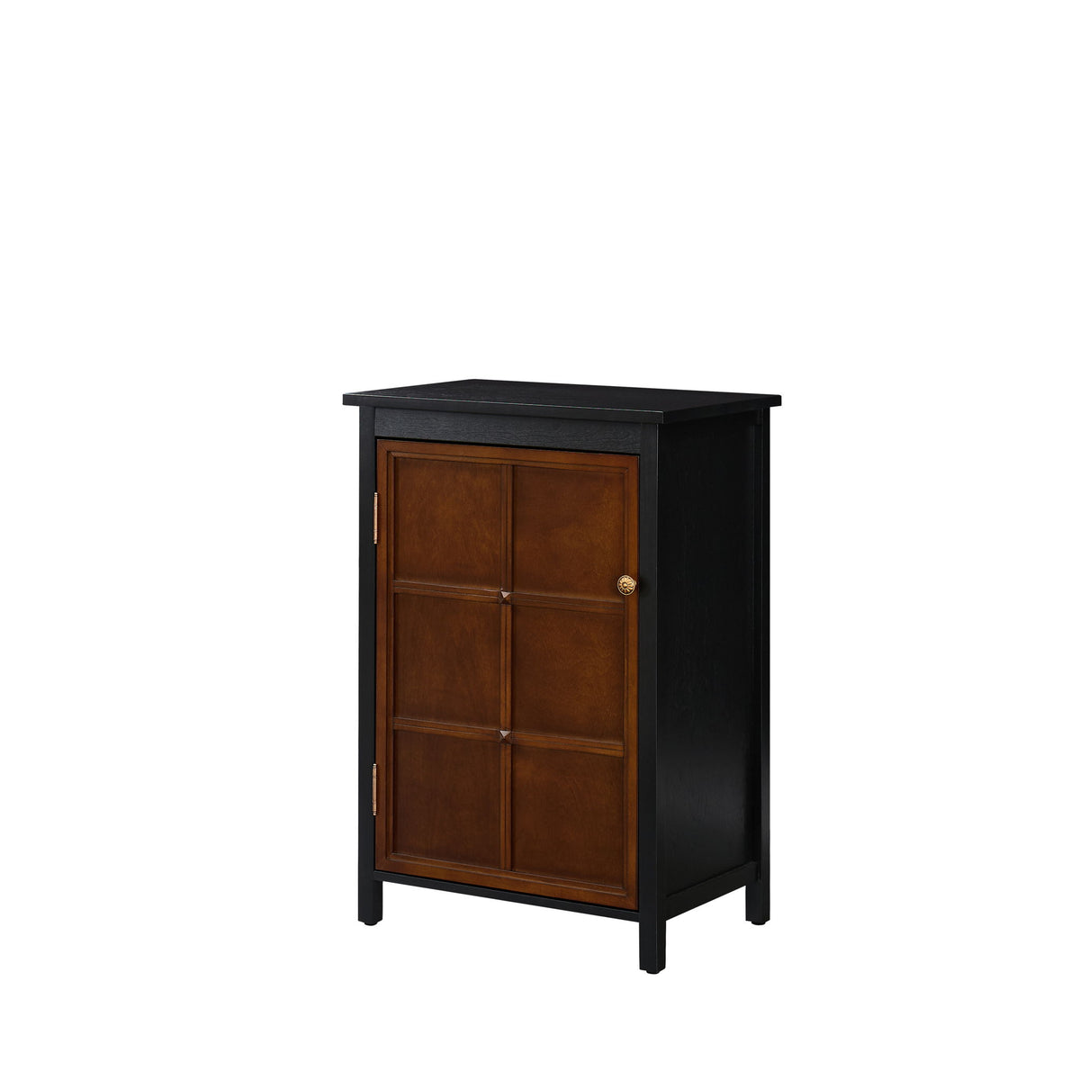 Floor Cabinet With Doors & Adjustable Shelf, Storage Cabinet For Entryway