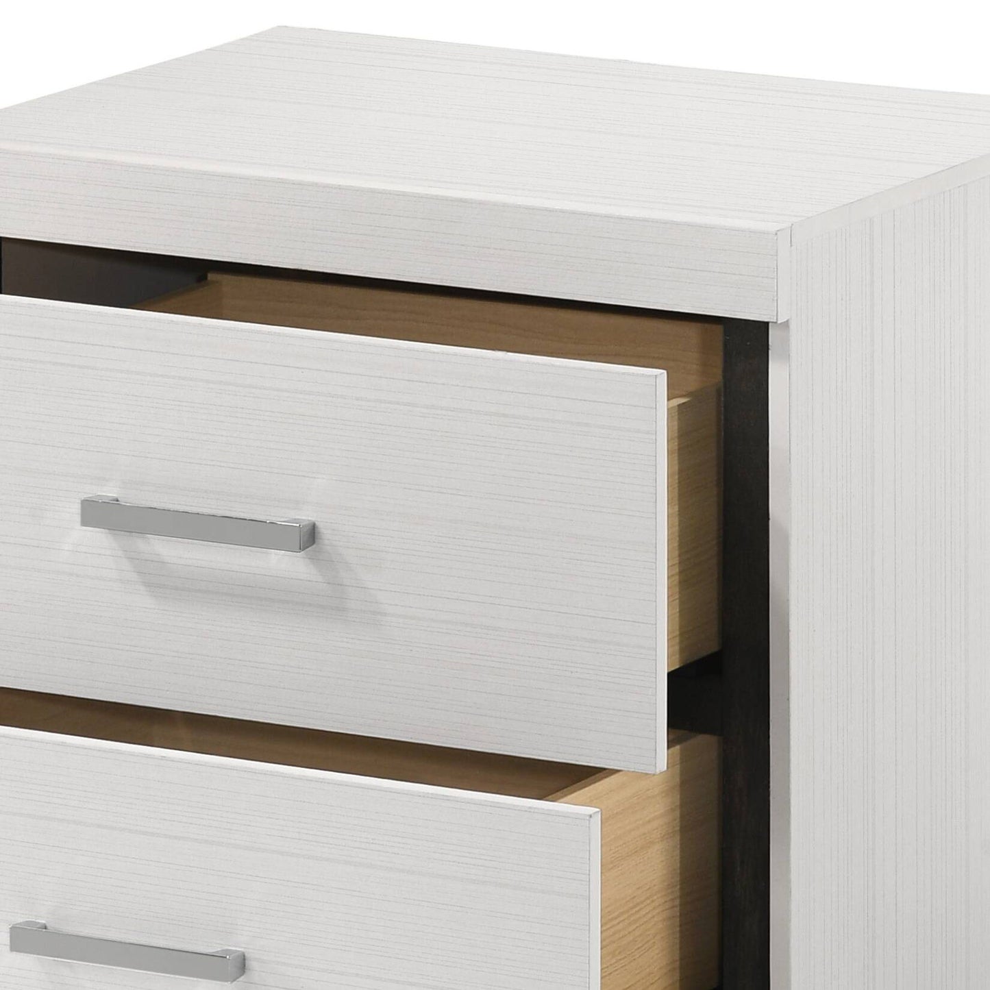 Casilda - Nightstand With Dovetail Drawers - White