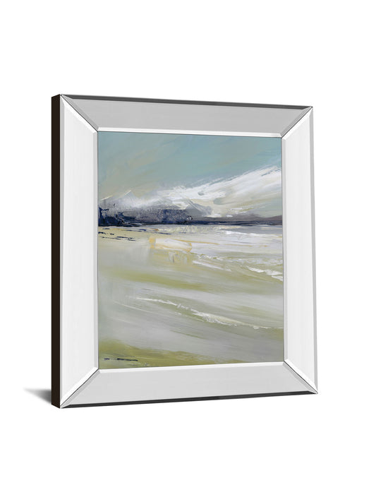New Beginning By Fournier - Mirror Framed Print Wall Art - Gray