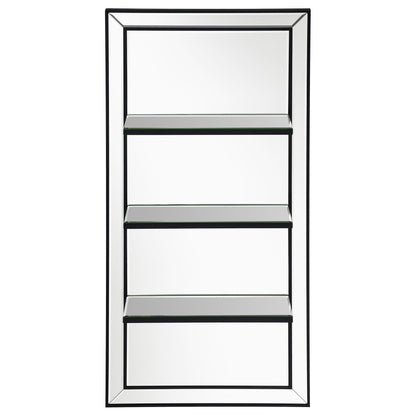 Cardinal - 3 Shelf Wall Mirror - Silver
