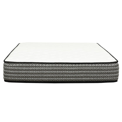 12" Premium Hybrid Mattress In A Box Soft Gel Memory Foam Top With Cooling Technology - Gray / White - Queen