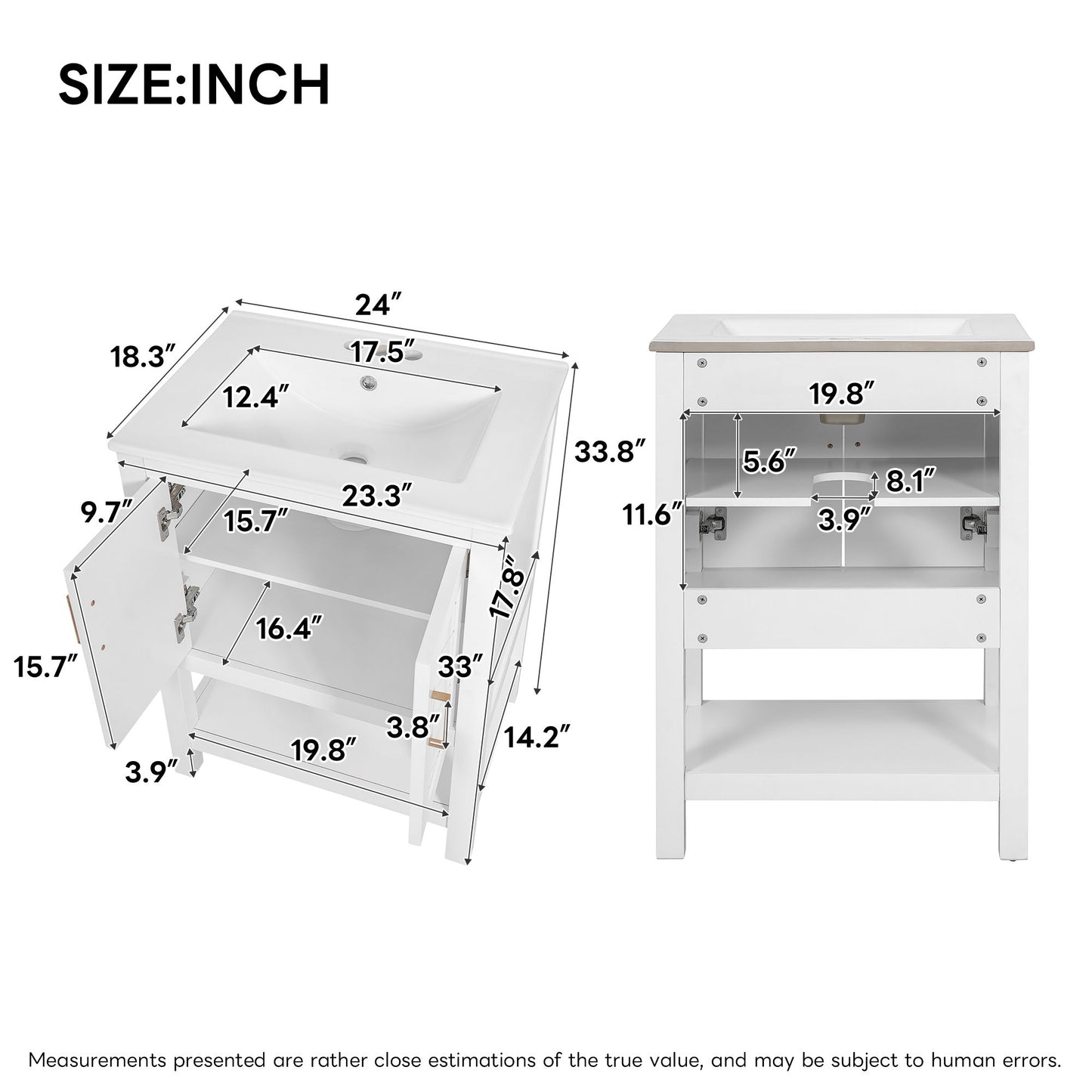 Modern Bathroom Vanity With Elegant Twill Design