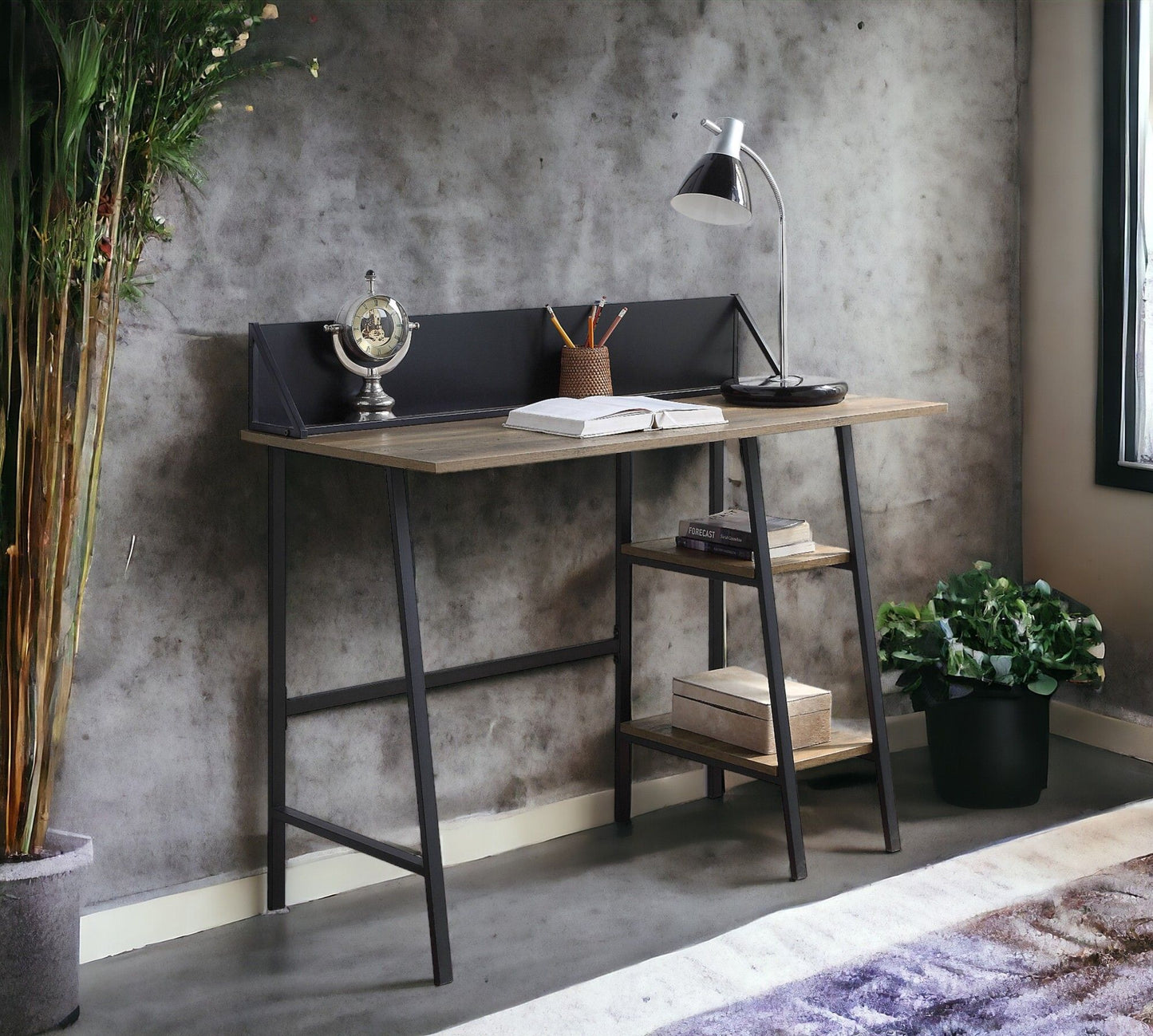 Garima - Writing Desk - Oak