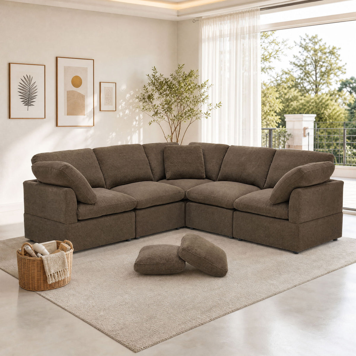 Modular Cloud Sofa Freely Configurable Corner