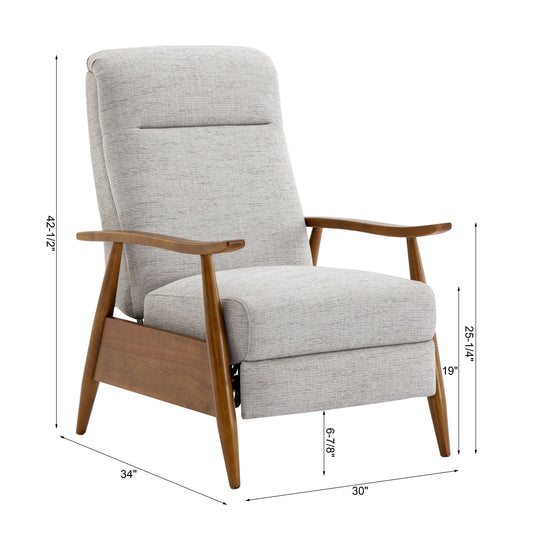Vaughn - Push Back Recliner With Solid Hardwood Legs