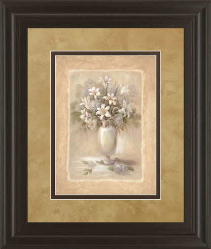 Bounty Il By Vivian Flasch - Framed Print Wall Art - Light Brown