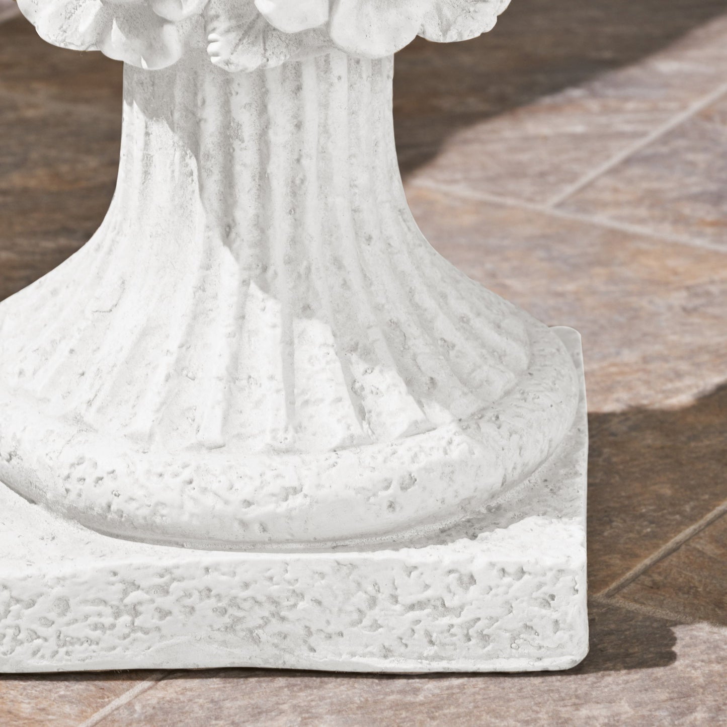 Garden Durable Urn Planter - Antique White