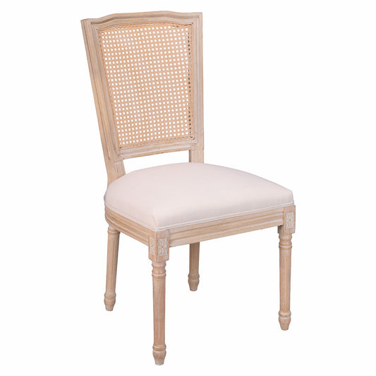 Upholstered Dining Chairs With T - Shaped Back (Set of 2) - Beige