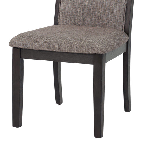 Upholstered Dining Chairs (Set of 2) - Gray - Fabric
