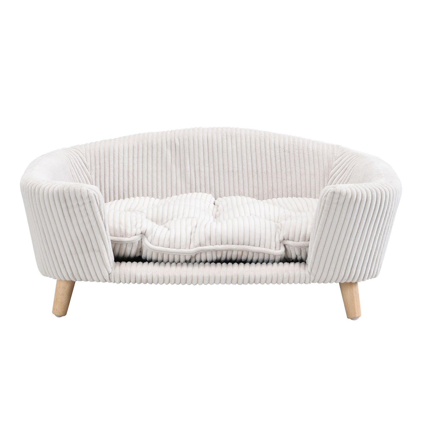 Elevated - Dog Bed Frame For Small Dog, Pet Couch Bed With Legs And Supportive Foam, Easy Assembly