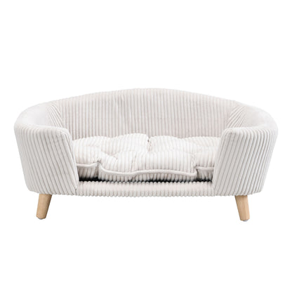 Elevated - Dog Bed Frame For Small Dog, Pet Couch Bed With Legs And Supportive Foam, Easy Assembly