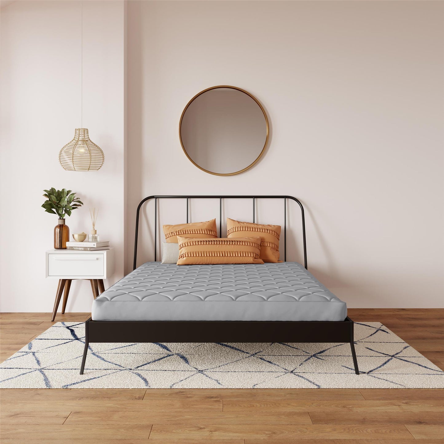 Dana - 6" Quilted Mattress With Removable Cover