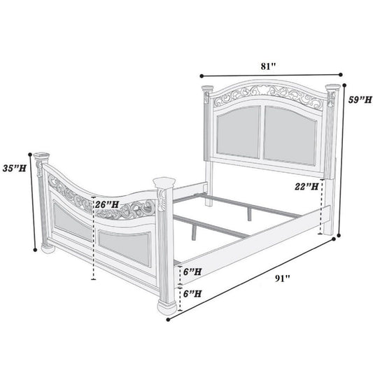 Bed Padded Headboard And Footboard