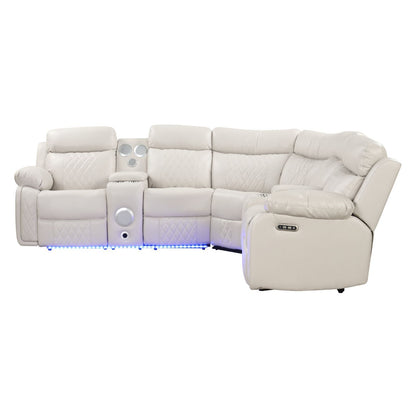 Lacrosse - Power Reclining Sectional Sofa