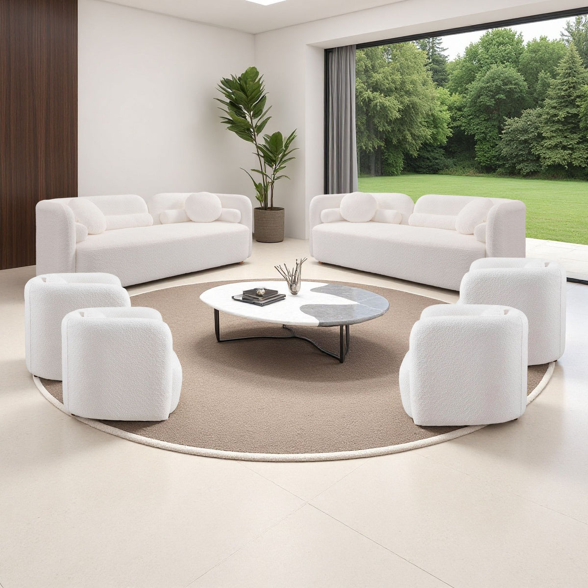 Japandi Living Room Set