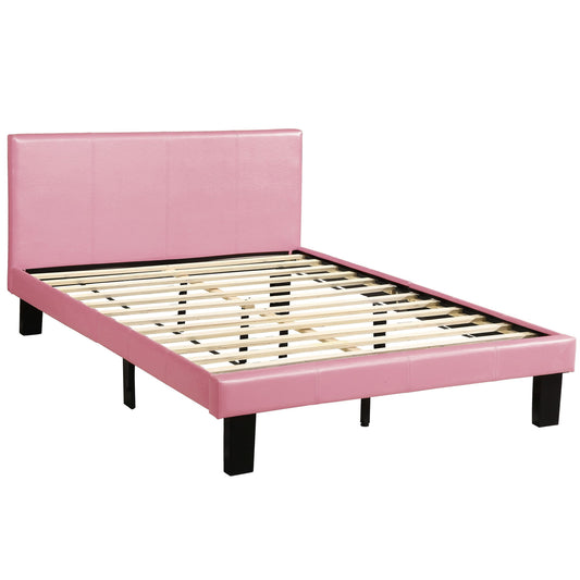 Simple Upholstered Bed