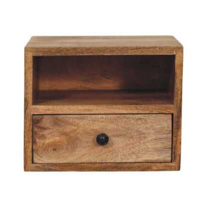 Solis - 1 Drawer Wall Mounted Nightstand