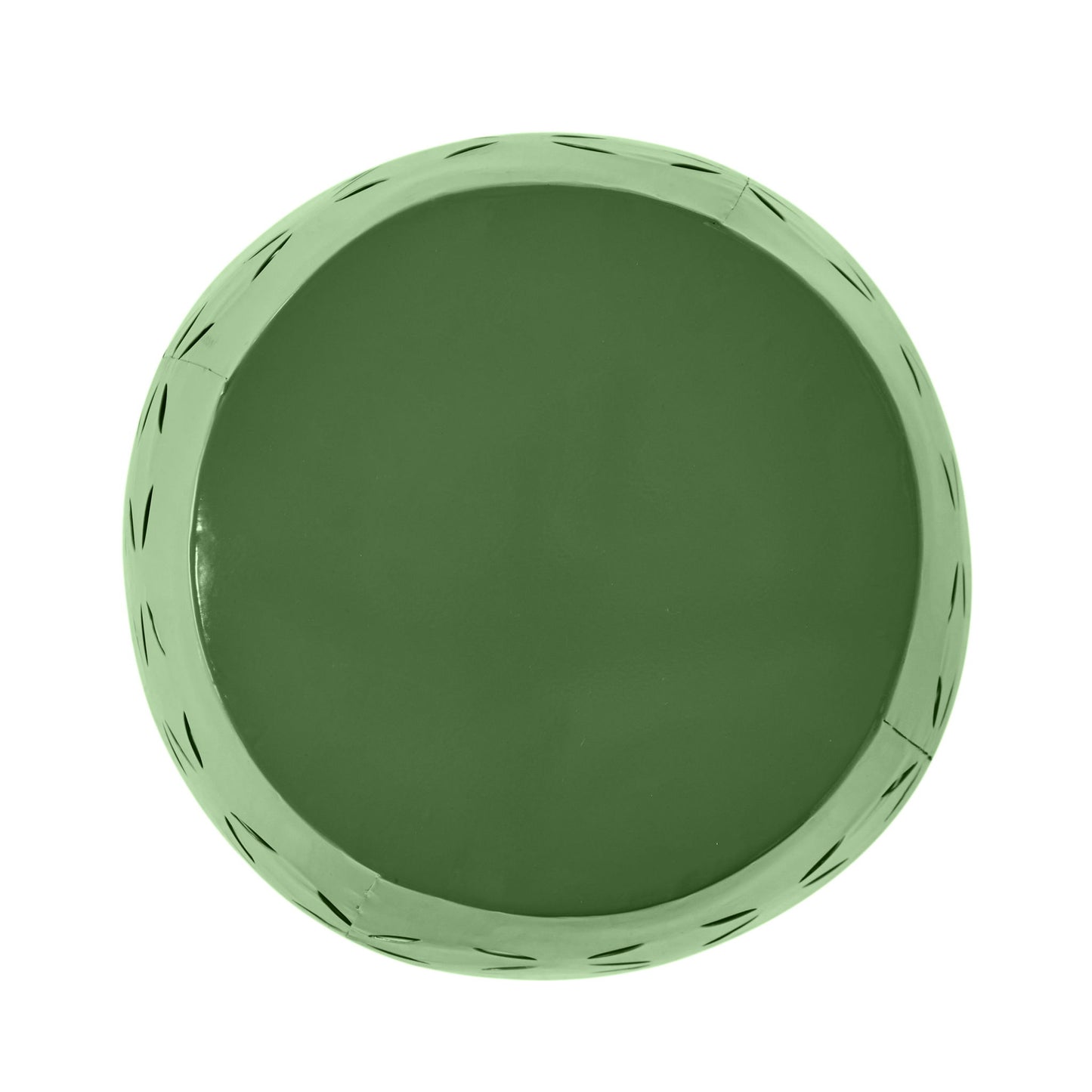 Outdoor Side Table With Barrel Shape