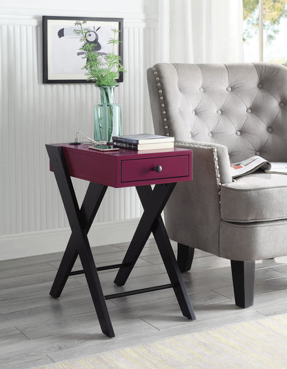 Fierce - Accent Table With Built In USB Port