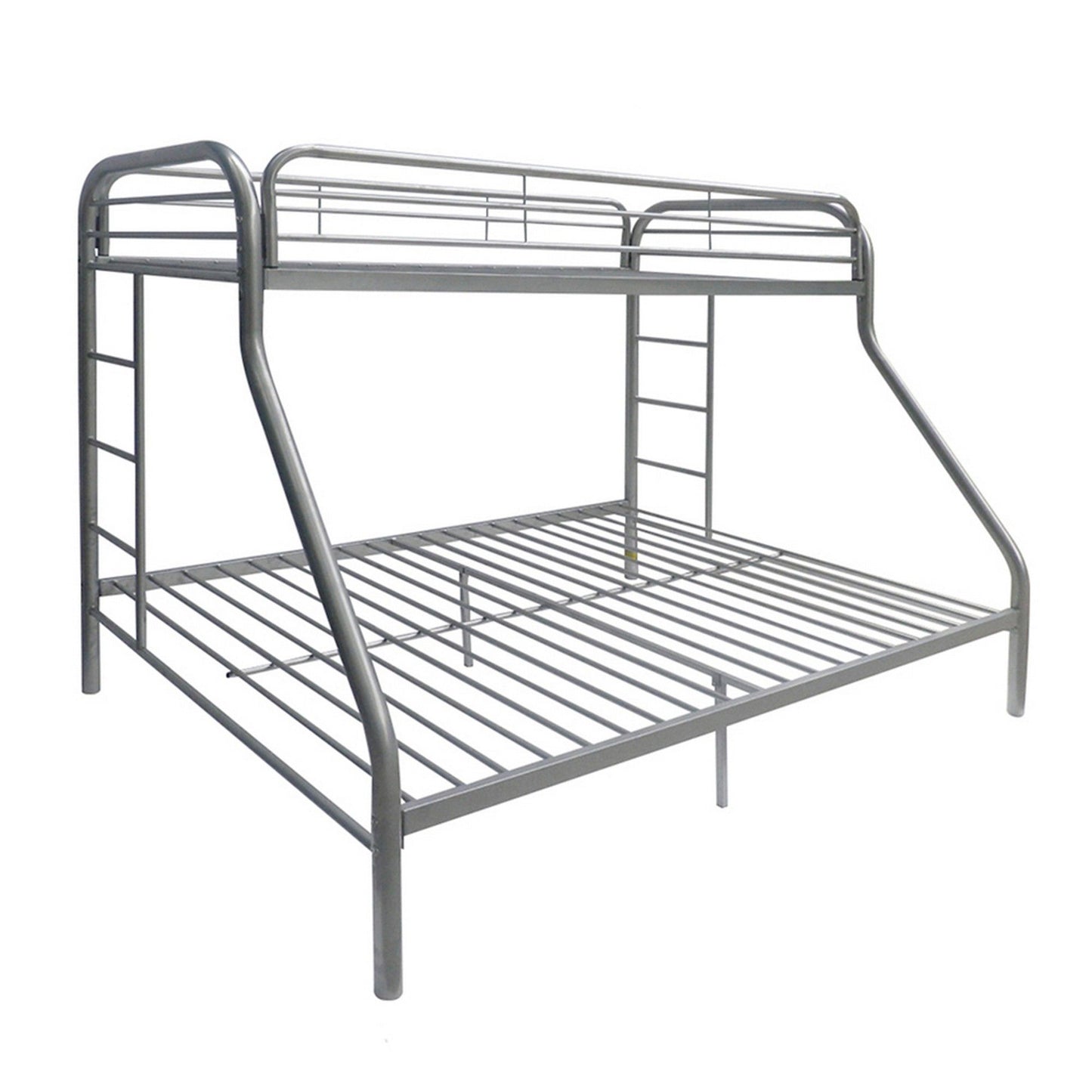 Tritan - Twin / Full Bunk Bed - Silver