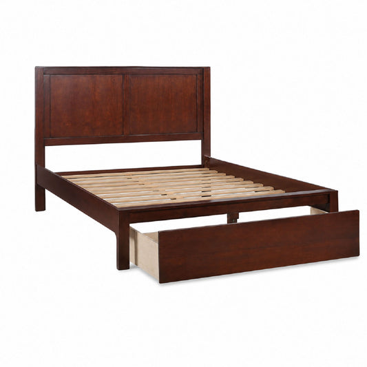 Bed With 2 Panel Headboard