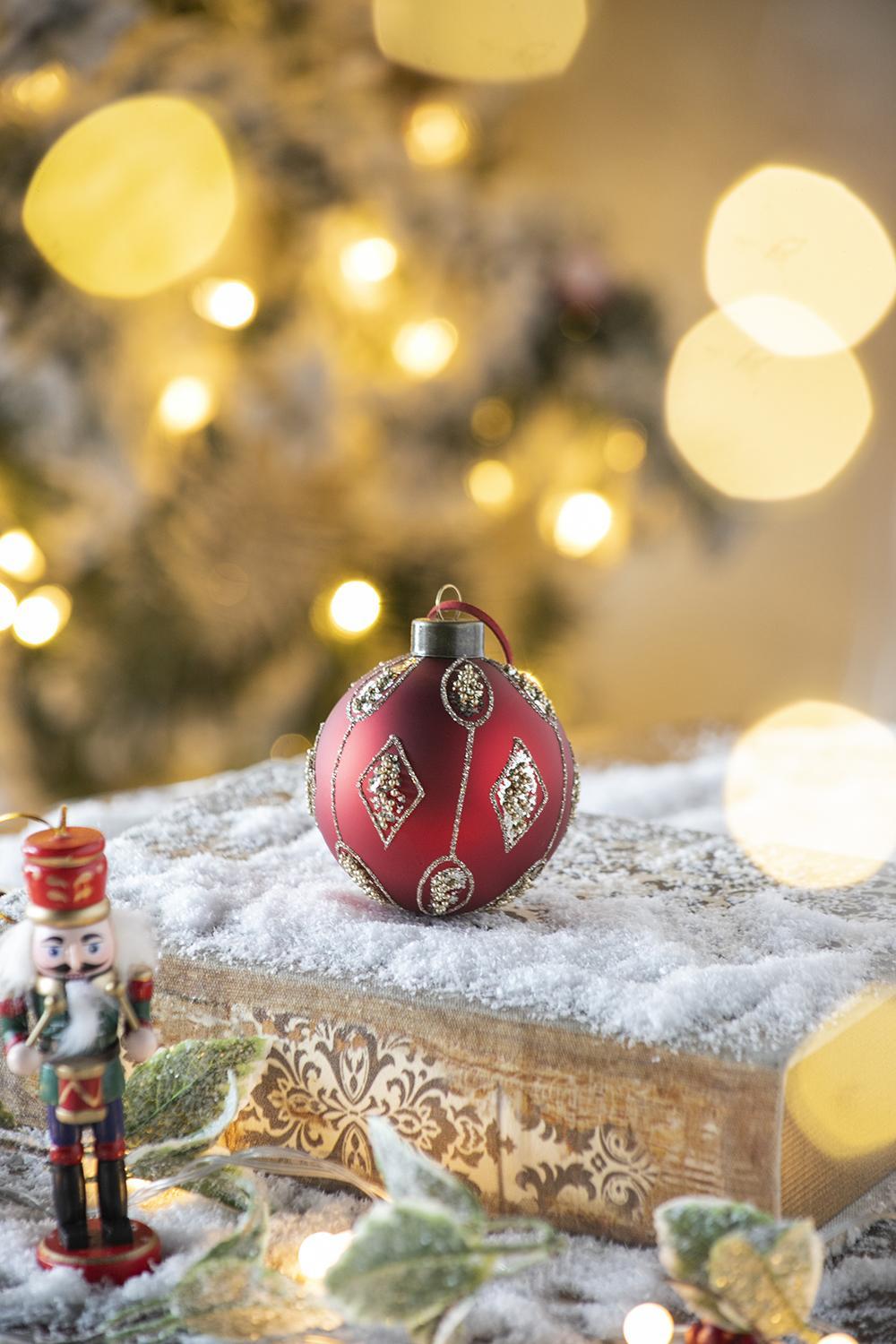 Christmas Ball, Decorative Hanging Ball Christmas Tree Ornaments For Holiday Decorations