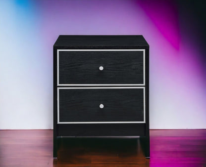 Jabir - Accent Table - Black / Silver