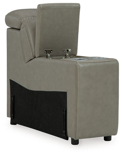 Correze - Console with Storage - Gray