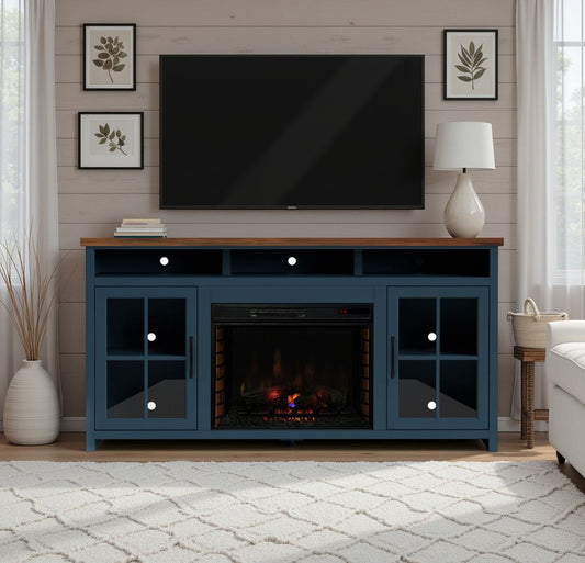 Nantucket - Fireplace TV Stand Console