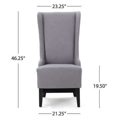 Alight - Upholstered Dining Chair With High Back And Birch Wood Legs (Set of 2)