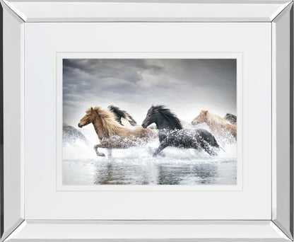 Horse Run V By PHBurchett - Gray