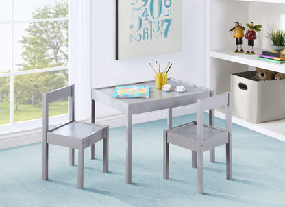 Della - 3 Piece Kids Table & 2 Chair Set