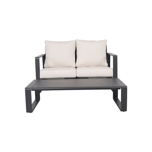 Durable Sofa With Rectangular Coffee Table