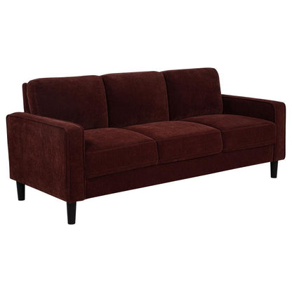 Ruth - Upholstered Track Arm Sofa Set