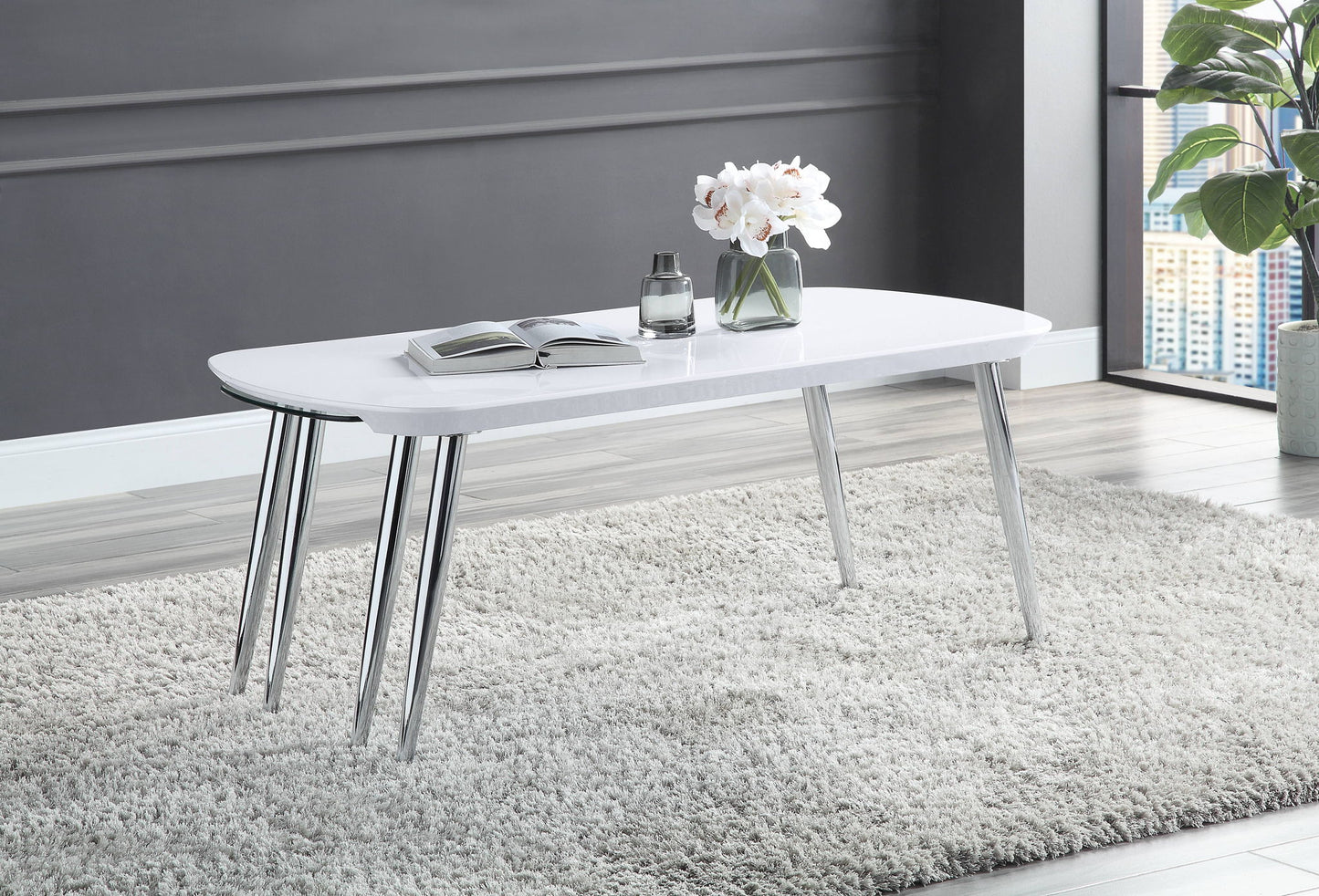 Patina - Coffee Table - White