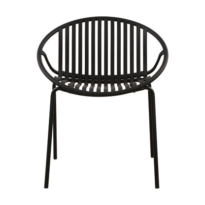 7 Piece Dining Set With Stackable Chairs