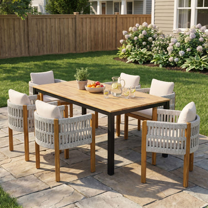 7 Piece Outdoor Dining Set