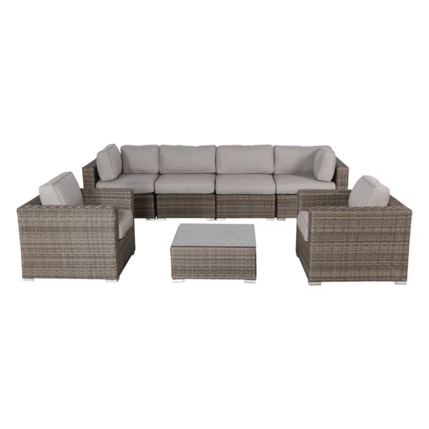 Stylish Entertainment Sectional Set, Outdoor Living