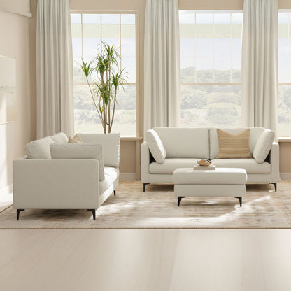 Ava - Mid Century Sofa, Upholstered