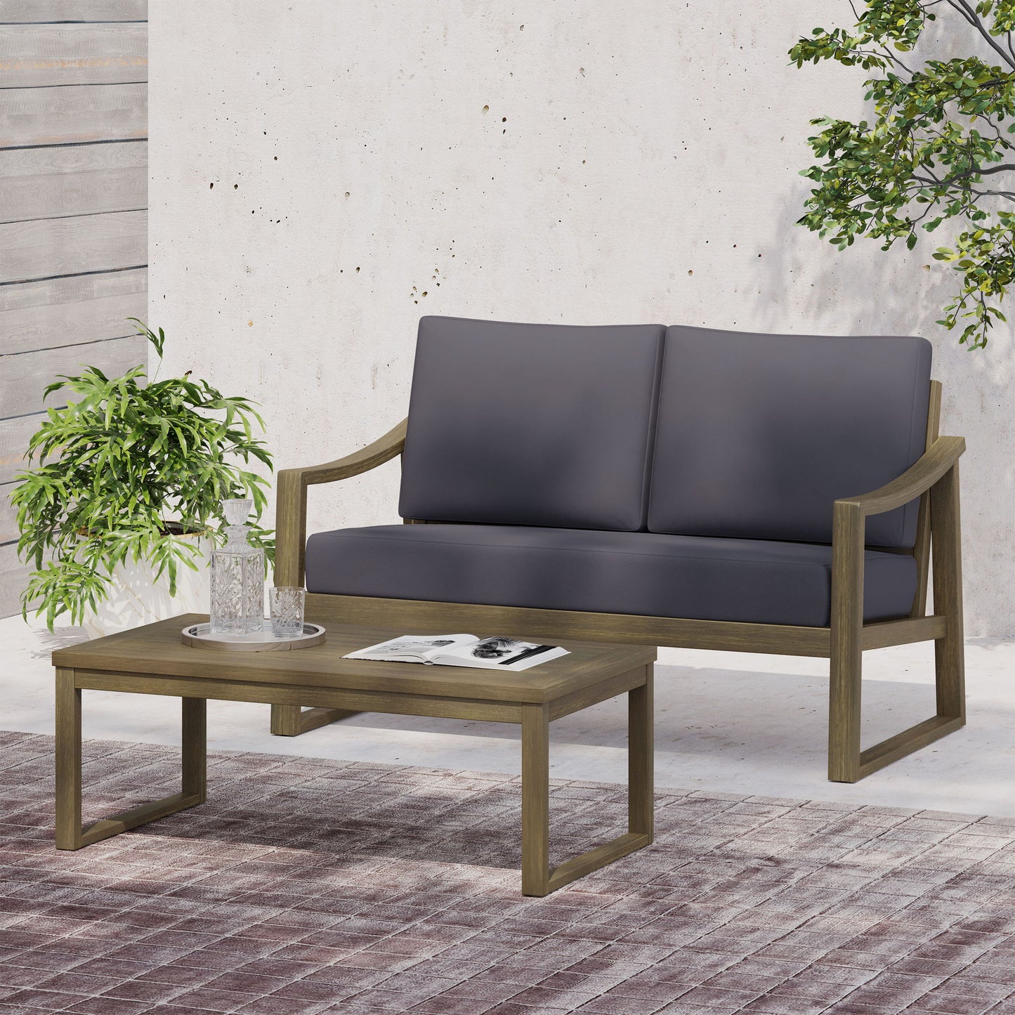 Samwell - Coffee Table & Loveseat Set