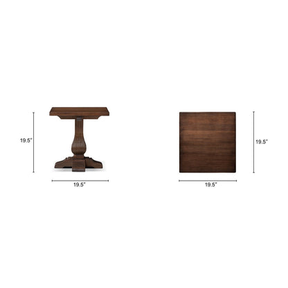 Whitmore - End Table - Brown
