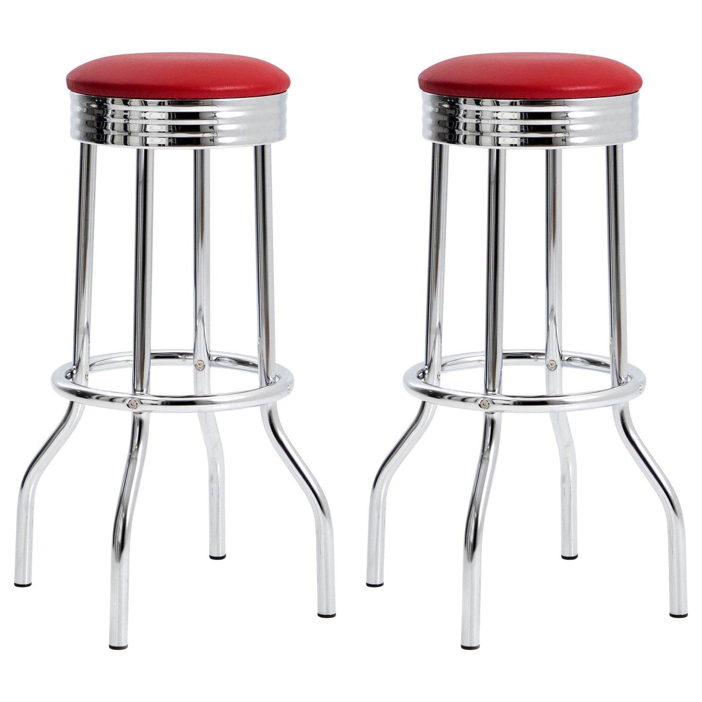 Bar Height Stool Vintage Style (Set of 2)